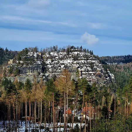 Urlaubsdomizil Am Toepfer - Ferienwohnungen In Olbersdorf Buitenkant foto
